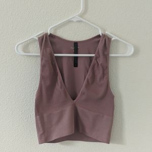 Out from Under Hailey Seamless Plunging Bra Top